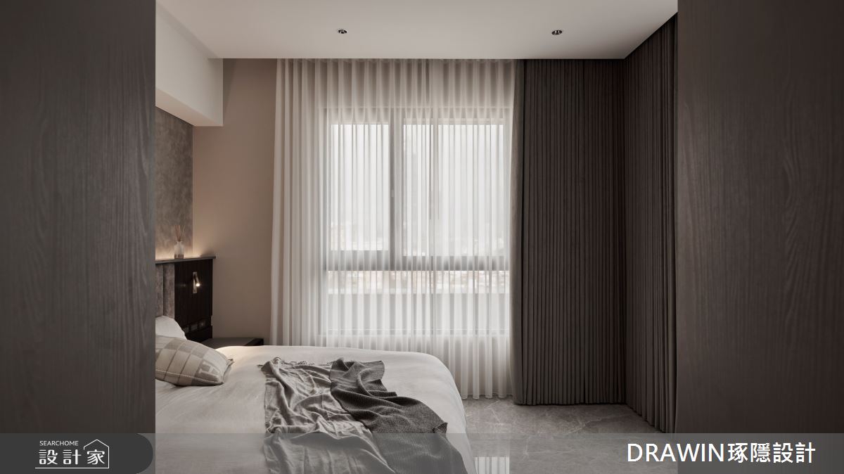 35坪新成屋(5年以下)＿現代風臥室案例圖片＿琢隱設計DRAWIN DESIGN STUDIO＿琢隱_C Residence之18