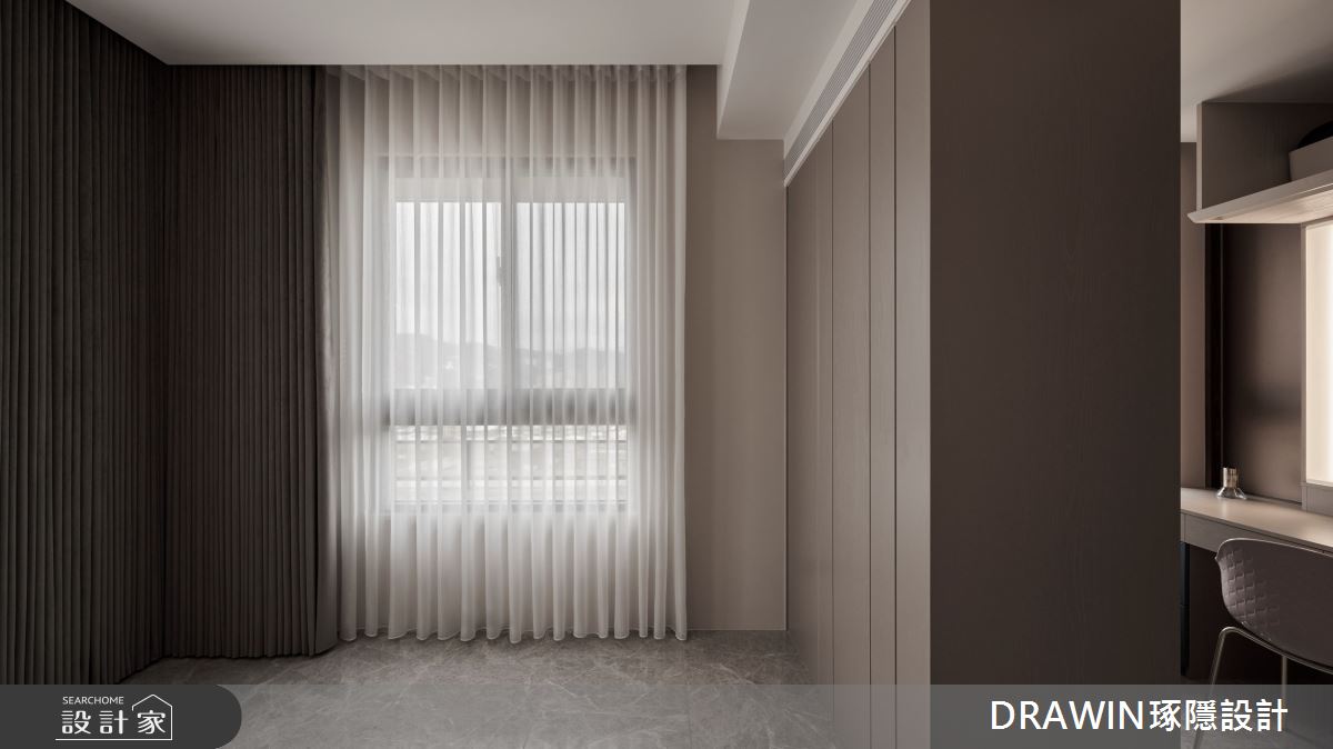 35坪新成屋(5年以下)＿現代風更衣間客房案例圖片＿琢隱設計DRAWIN DESIGN STUDIO＿琢隱_C Residence之24