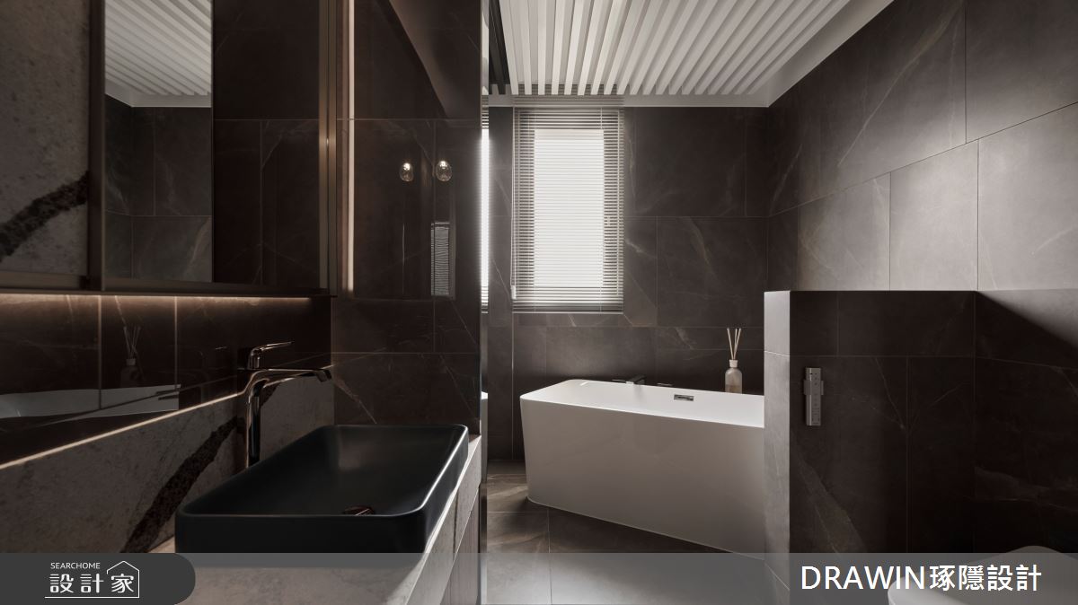 35坪新成屋(5年以下)＿現代風浴室案例圖片＿琢隱設計DRAWIN DESIGN STUDIO＿琢隱_C Residence之25