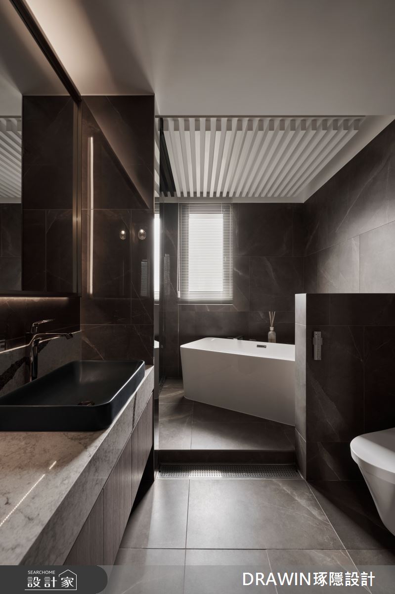 35坪新成屋(5年以下)＿現代風浴室案例圖片＿琢隱設計DRAWIN DESIGN STUDIO＿琢隱_C Residence之27