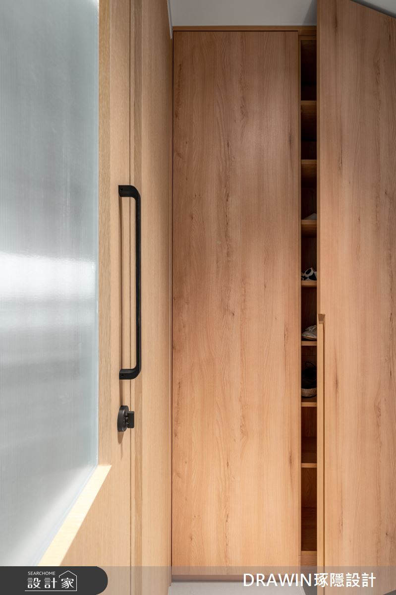 25坪新成屋(5年以下)＿日式風玄關案例圖片＿琢隱設計DRAWIN DESIGN STUDIO＿琢隱_LIU 邸之3