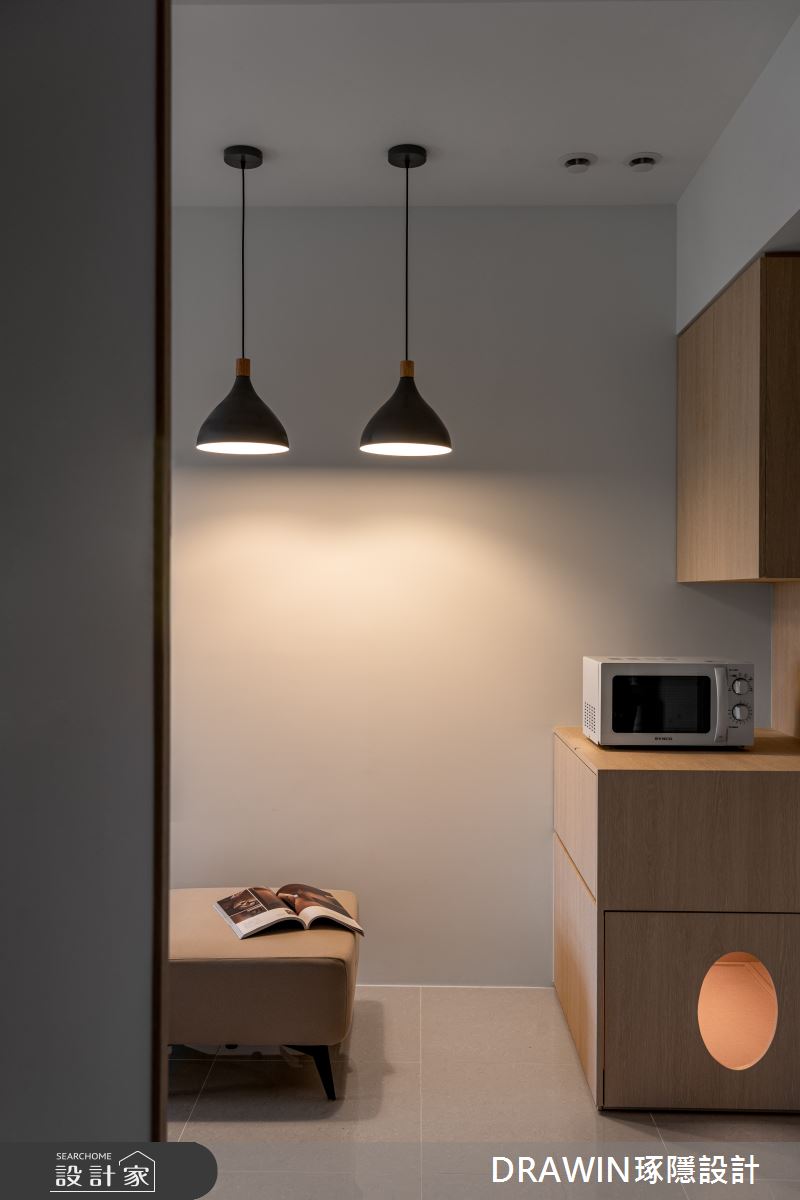 25坪新成屋(5年以下)＿日式風玄關案例圖片＿琢隱設計DRAWIN DESIGN STUDIO＿琢隱_LIU 邸之4