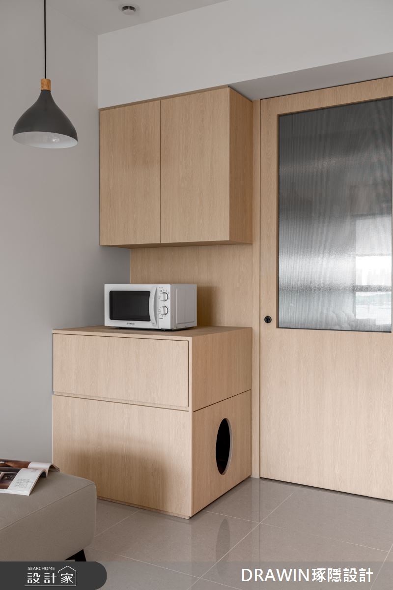 25坪新成屋(5年以下)＿日式風玄關案例圖片＿琢隱設計DRAWIN DESIGN STUDIO＿琢隱_LIU 邸之5