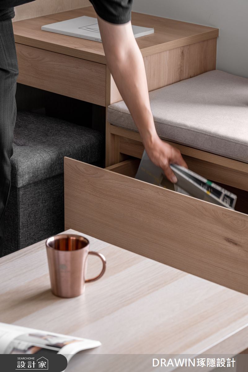 25坪新成屋(5年以下)＿日式風客廳案例圖片＿琢隱設計DRAWIN DESIGN STUDIO＿琢隱_LIU 邸之13