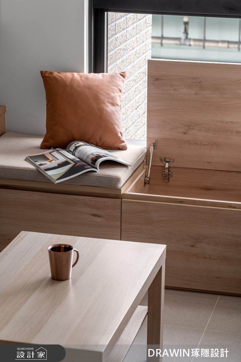 25坪新成屋(5年以下)＿日式風客廳案例圖片＿琢隱設計DRAWIN DESIGN STUDIO＿琢隱_LIU 邸之16