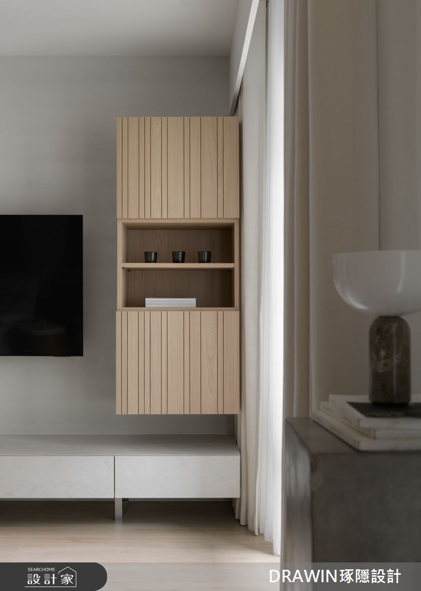 42坪新成屋(5年以下)＿現代風客廳案例圖片＿琢隱設計DRAWIN DESIGN STUDIO＿琢隱_京王之2