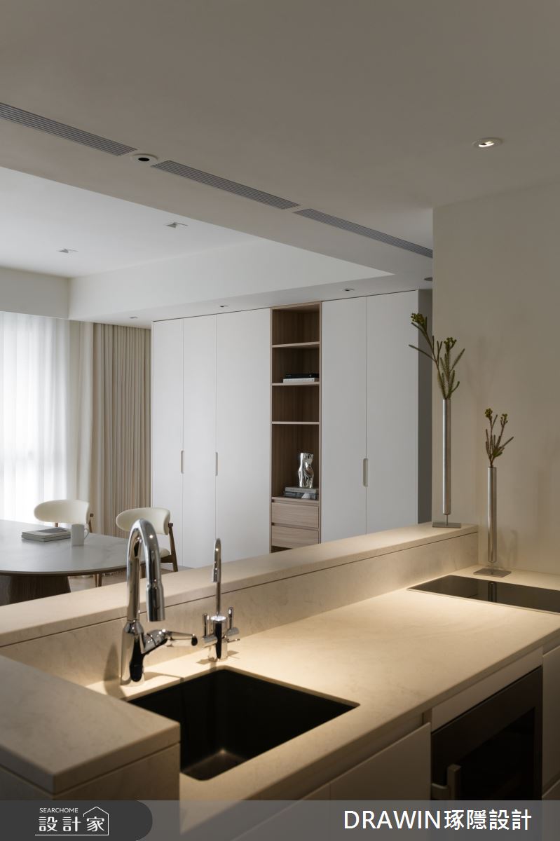 42坪新成屋(5年以下)＿現代風餐廳中島案例圖片＿琢隱設計DRAWIN DESIGN STUDIO＿琢隱_京王之10