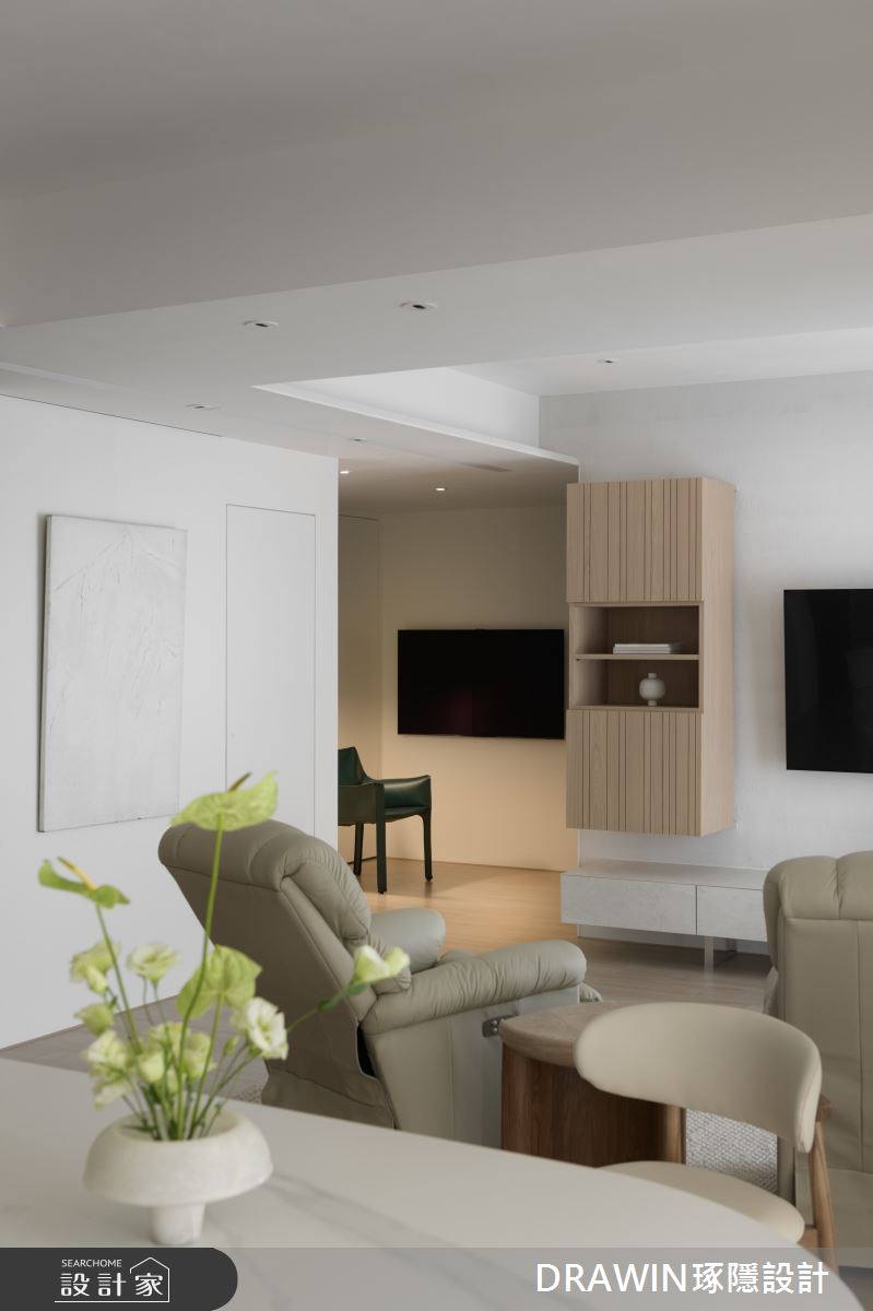 42坪新成屋(5年以下)＿現代風客廳餐廳案例圖片＿琢隱設計DRAWIN DESIGN STUDIO＿琢隱_京王之5
