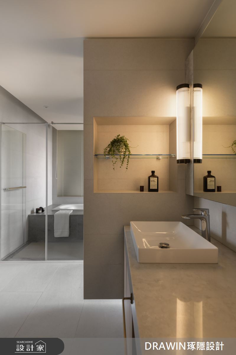 42坪新成屋(5年以下)＿現代風浴室案例圖片＿琢隱設計DRAWIN DESIGN STUDIO＿琢隱_京王之31