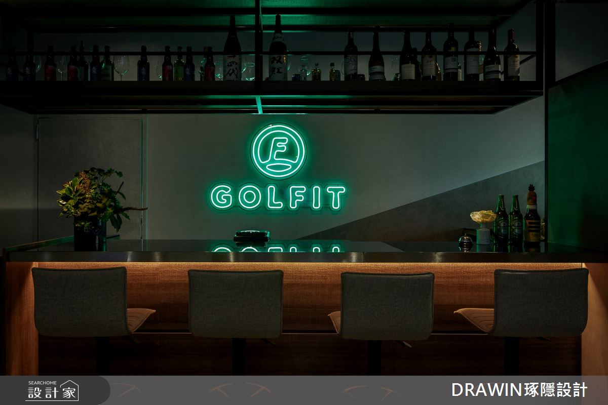 老屋(16~30年)＿混搭風商業空間案例圖片＿琢隱設計DRAWIN DESIGN STUDIO＿琢隱_Golfit 餐酒館之4