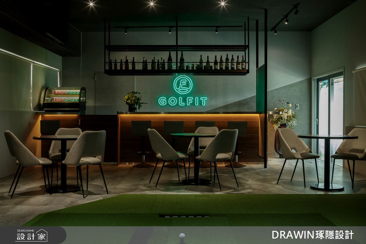 老屋(16~30年)＿混搭風商業空間案例圖片＿琢隱設計DRAWIN DESIGN STUDIO＿琢隱_Golfit 餐酒館之9