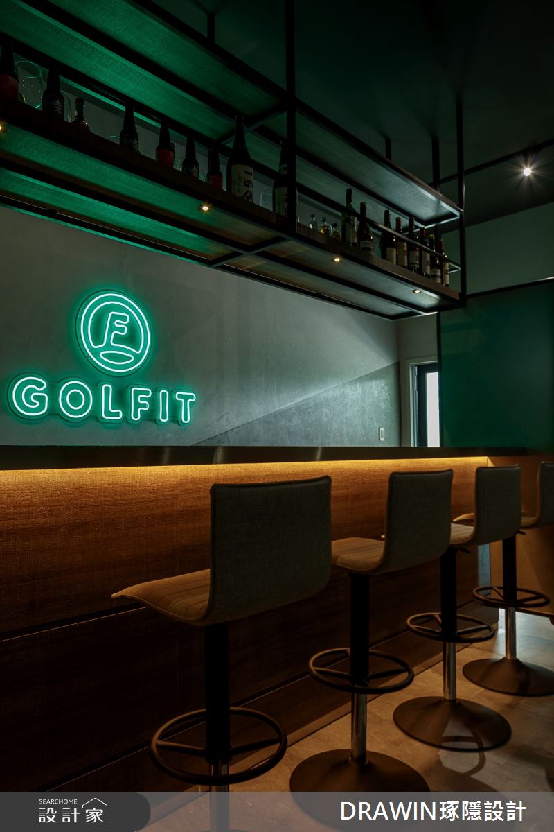 老屋(16~30年)＿混搭風商業空間案例圖片＿琢隱設計DRAWIN DESIGN STUDIO＿琢隱_Golfit 餐酒館之12