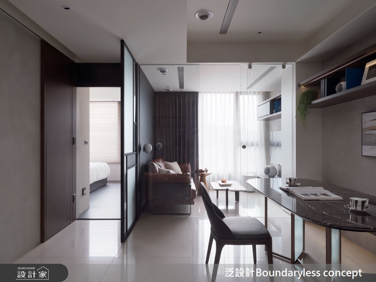 20坪新成屋(5年以下)＿現代簡約風客廳餐廳案例圖片＿泛設計Boundaryless concept＿泛設計_微小天地之4