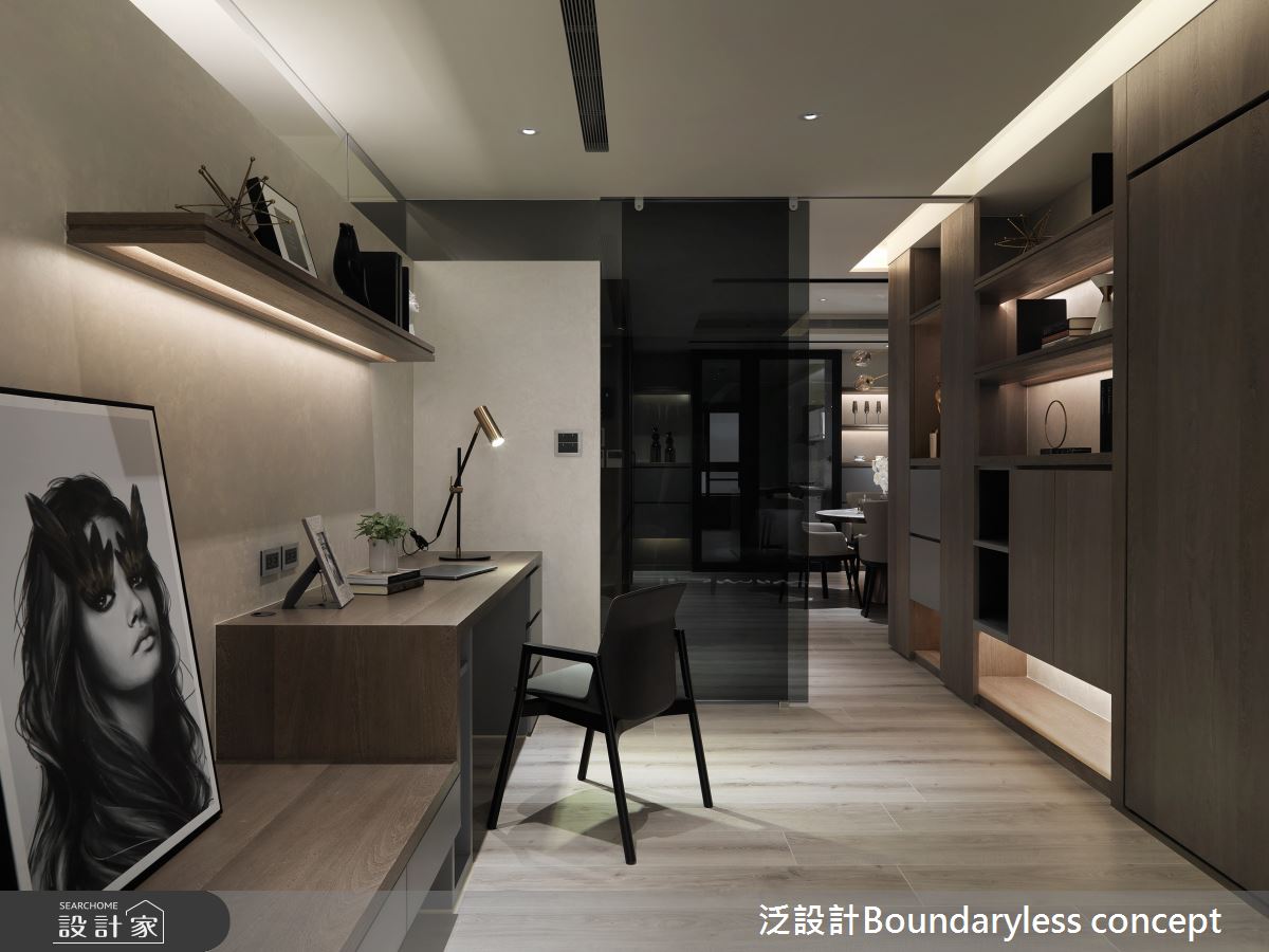 110坪新古屋(10年以下)＿現代風書房客房案例圖片＿泛設計Boundaryless concept＿泛設計_收藏者之家之8
