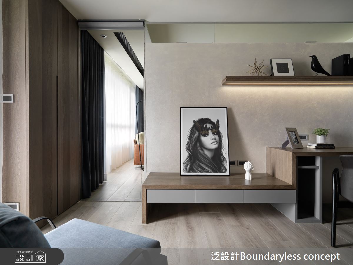 110坪新古屋(10年以下)＿現代風書房客房案例圖片＿泛設計Boundaryless concept＿泛設計_收藏者之家之9