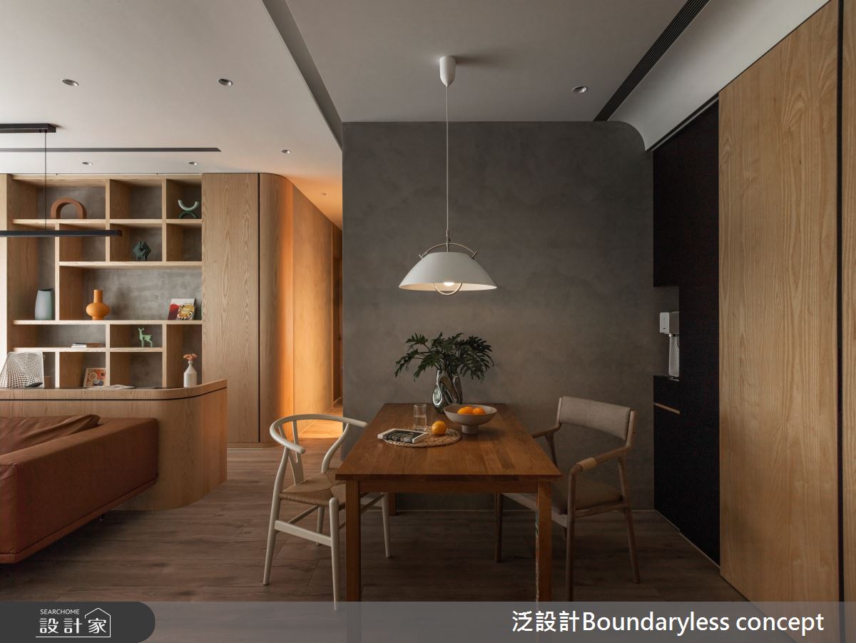 45坪新成屋(5年以下)＿北歐風客廳餐廳書房案例圖片＿泛設計Boundaryless concept＿泛設計_樂之3