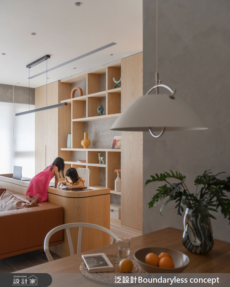 45坪新成屋(5年以下)＿北歐風客廳餐廳書房案例圖片＿泛設計Boundaryless concept＿泛設計_樂之13