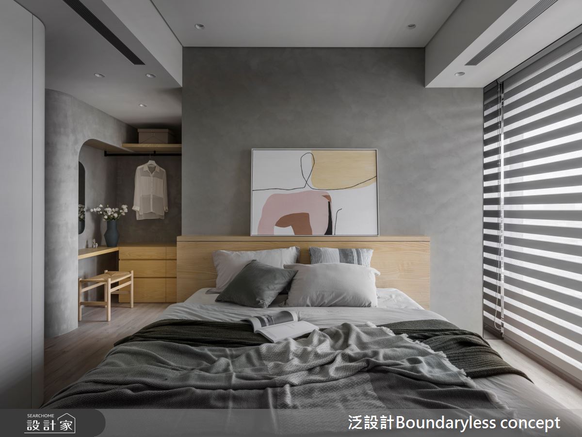 45坪新成屋(5年以下)＿北歐風臥室更衣間案例圖片＿泛設計Boundaryless concept＿泛設計_樂之19
