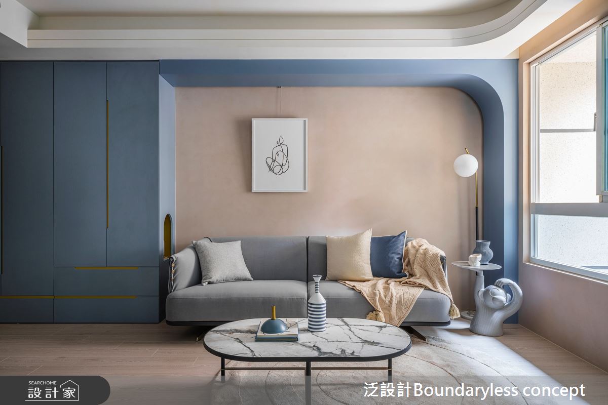 25坪中古屋(5~15年)＿現代風客廳案例圖片＿泛設計Boundaryless concept＿泛設計_悅之6
