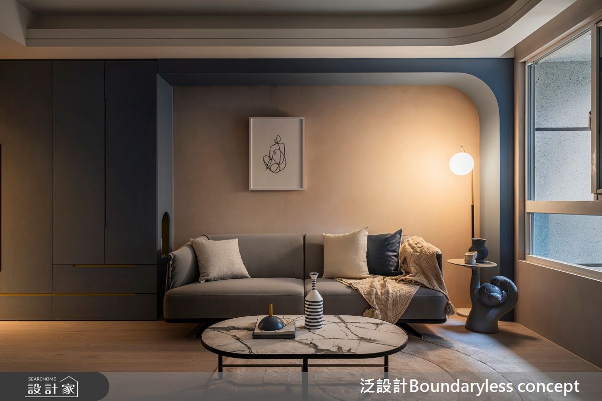 25坪中古屋(5~15年)＿現代風客廳案例圖片＿泛設計Boundaryless concept＿泛設計_悅之11