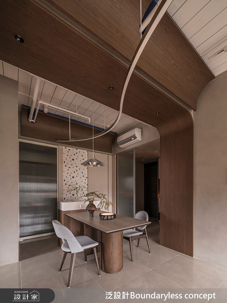 30坪新成屋(5年以下)＿工業風餐廳案例圖片＿泛設計Boundaryless concept＿泛設計_流．形之13