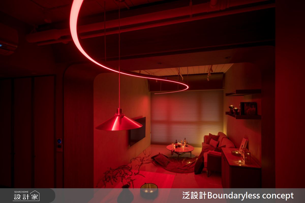 30坪新成屋(5年以下)＿工業風客廳案例圖片＿泛設計Boundaryless concept＿泛設計_流．形之28