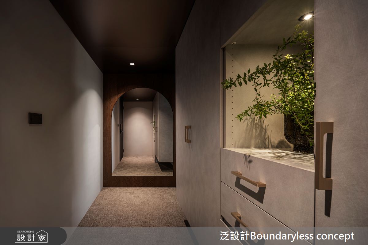 53坪預售屋＿現代風玄關走廊案例圖片＿泛設計Boundaryless concept＿泛設計_心之所向之2