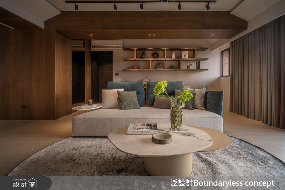 53坪預售屋＿現代風客廳案例圖片＿泛設計Boundaryless concept＿泛設計_心之所向之8