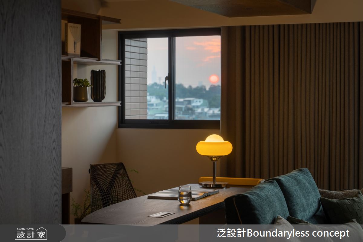 53坪預售屋＿現代風客廳書房案例圖片＿泛設計Boundaryless concept＿泛設計_心之所向之16