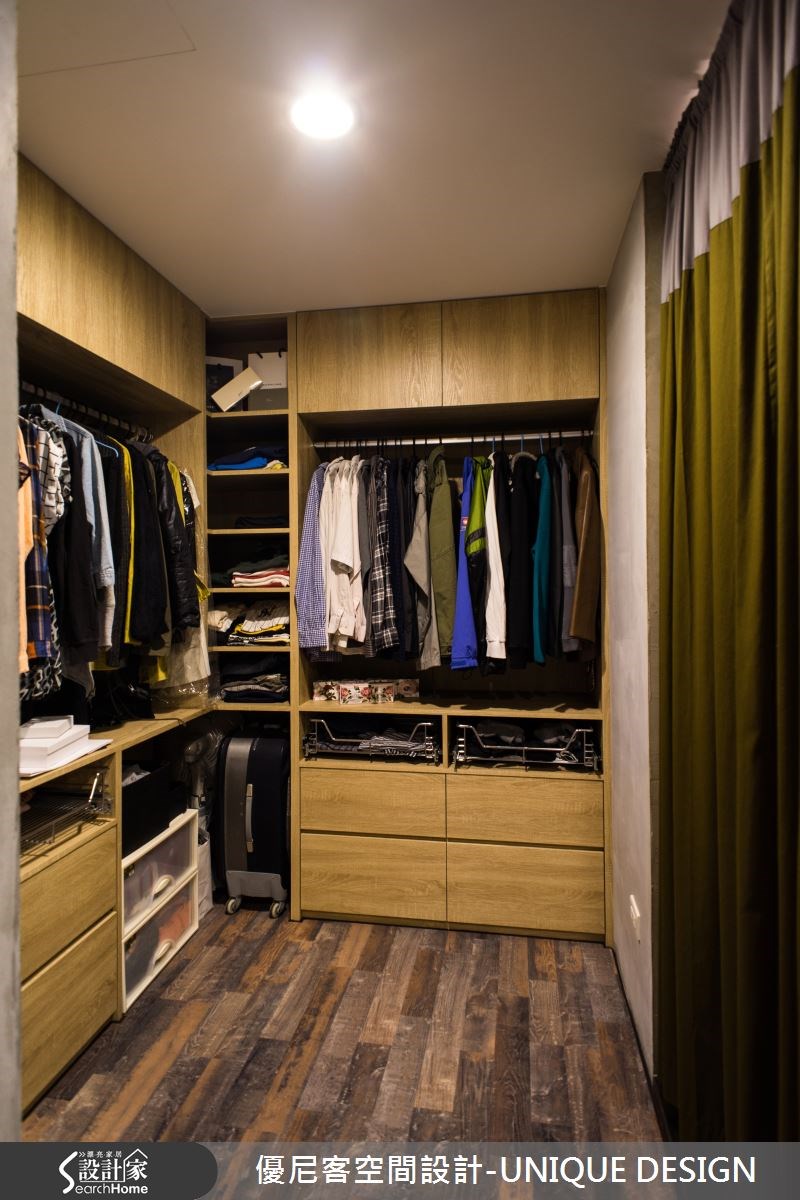 30坪老屋(16~30年)＿工業風更衣間案例圖片＿優尼客空間設計-UNIQUE DESIGN＿優尼客_06之25