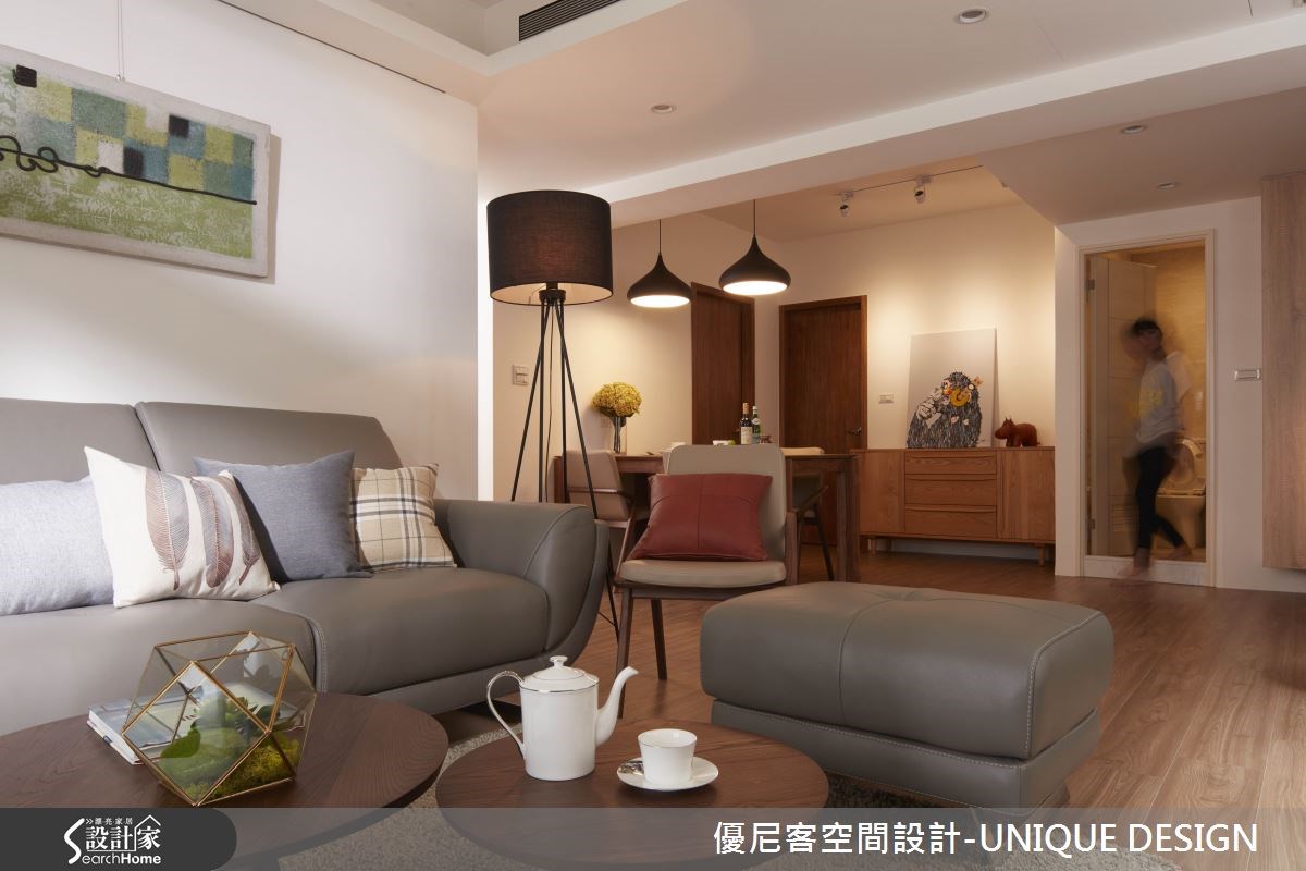 34坪老屋(16~30年)＿北歐風客廳案例圖片＿優尼客空間設計-UNIQUE DESIGN＿優尼客_09之6