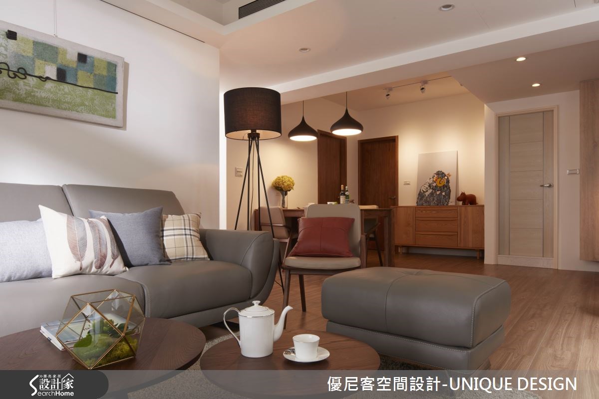 34坪老屋(16~30年)＿北歐風客廳案例圖片＿優尼客空間設計-UNIQUE DESIGN＿優尼客_09之7