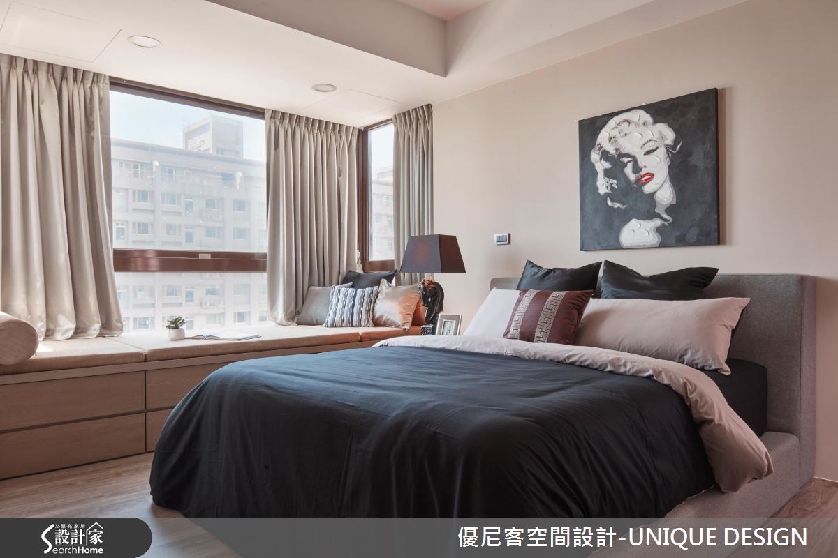 中古屋(5~15年)＿休閒風臥室案例圖片＿優尼客空間設計-UNIQUE DESIGN＿優尼客_10之5