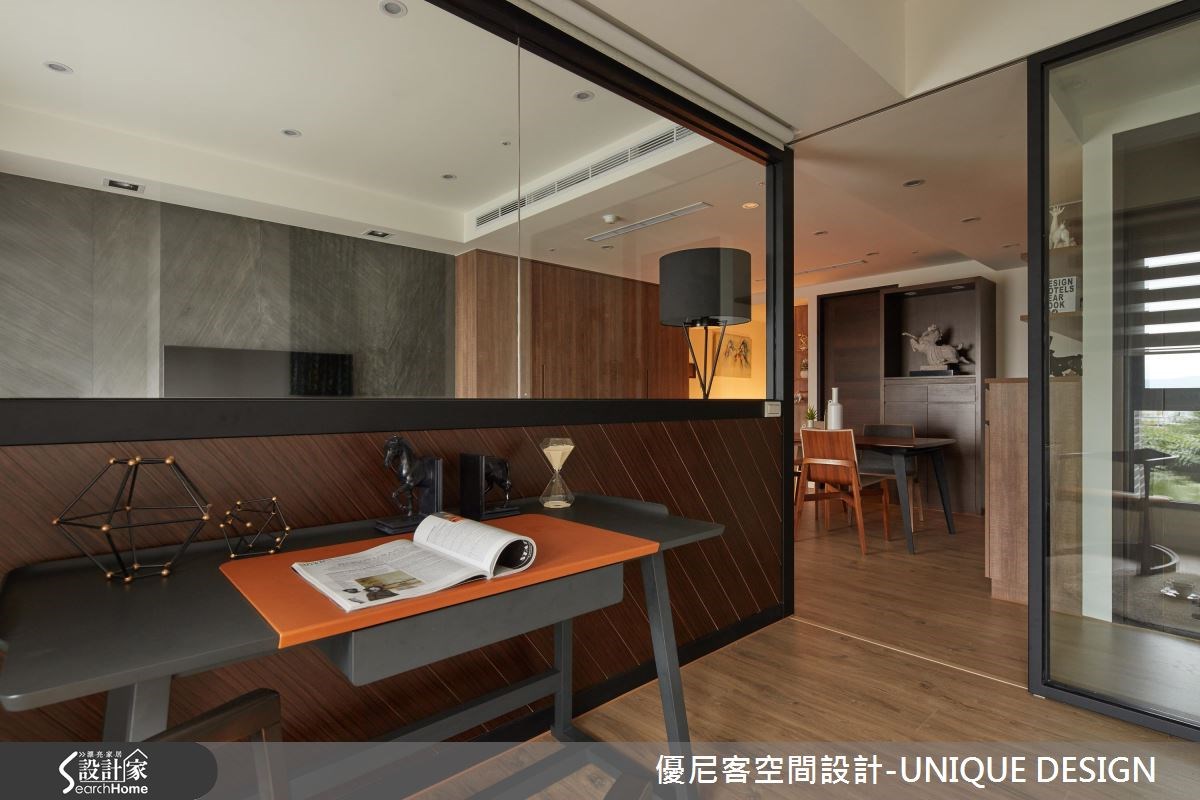 31坪新成屋(5年以下)＿現代風書房案例圖片＿優尼客空間設計-UNIQUE DESIGN＿優尼客_14之7