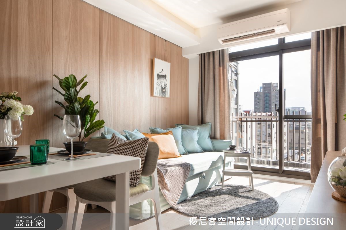 12坪新成屋(5年以下)＿北歐風客廳案例圖片＿優尼客空間設計-UNIQUE DESIGN＿優尼客_16之4