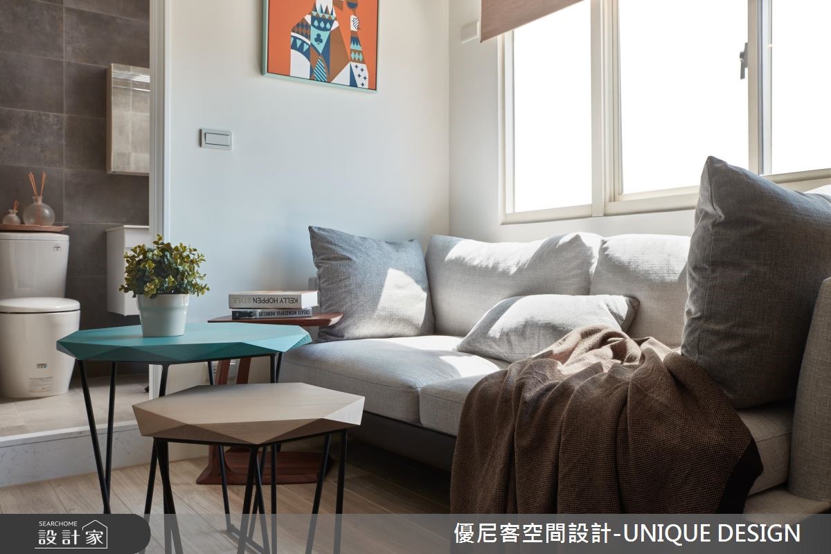 12坪中古屋(5~15年)＿北歐風客廳案例圖片＿優尼客空間設計-UNIQUE DESIGN＿優尼客_18之4