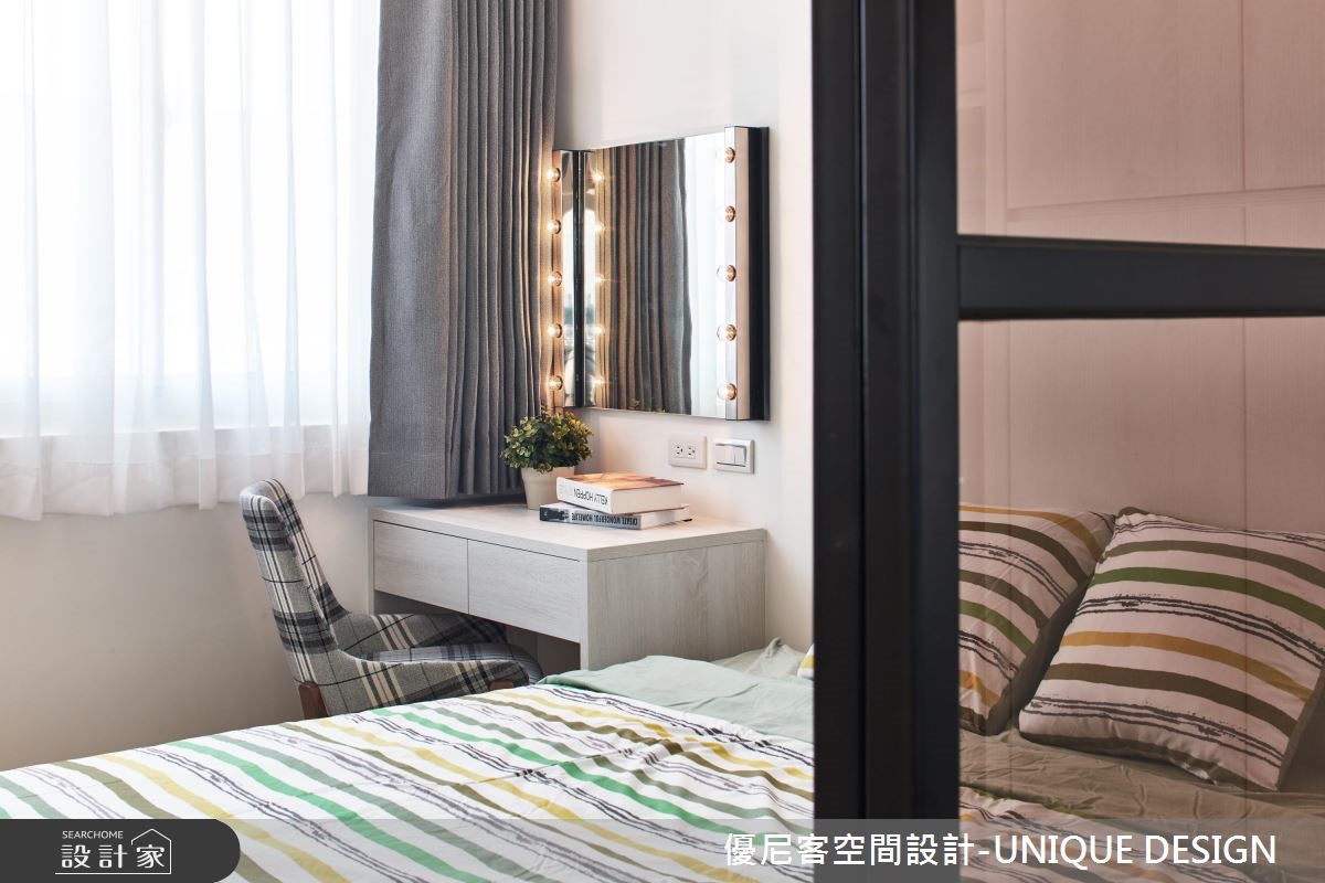 12坪中古屋(5~15年)＿北歐風臥室案例圖片＿優尼客空間設計-UNIQUE DESIGN＿優尼客_18之11
