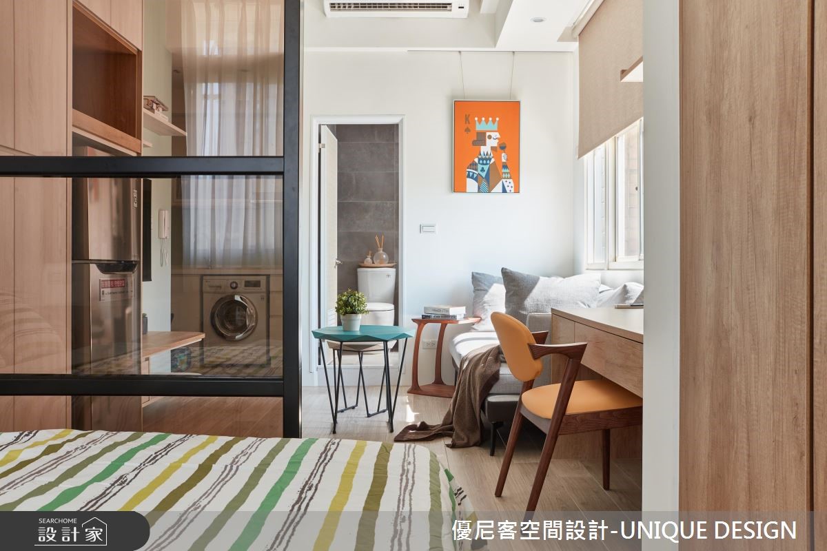 12坪中古屋(5~15年)＿北歐風臥室案例圖片＿優尼客空間設計-UNIQUE DESIGN＿優尼客_18之12