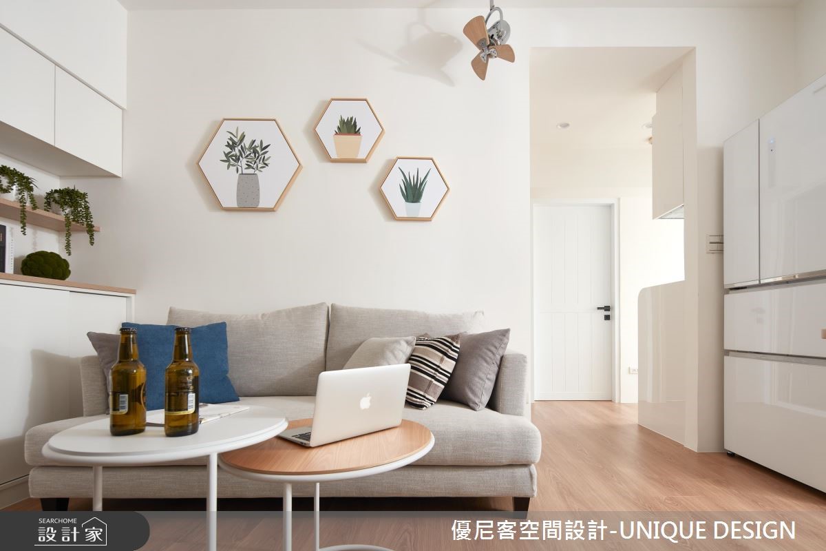15坪中古屋(5~15年)＿北歐風客廳案例圖片＿優尼客空間設計-UNIQUE DESIGN＿優尼客_19之3