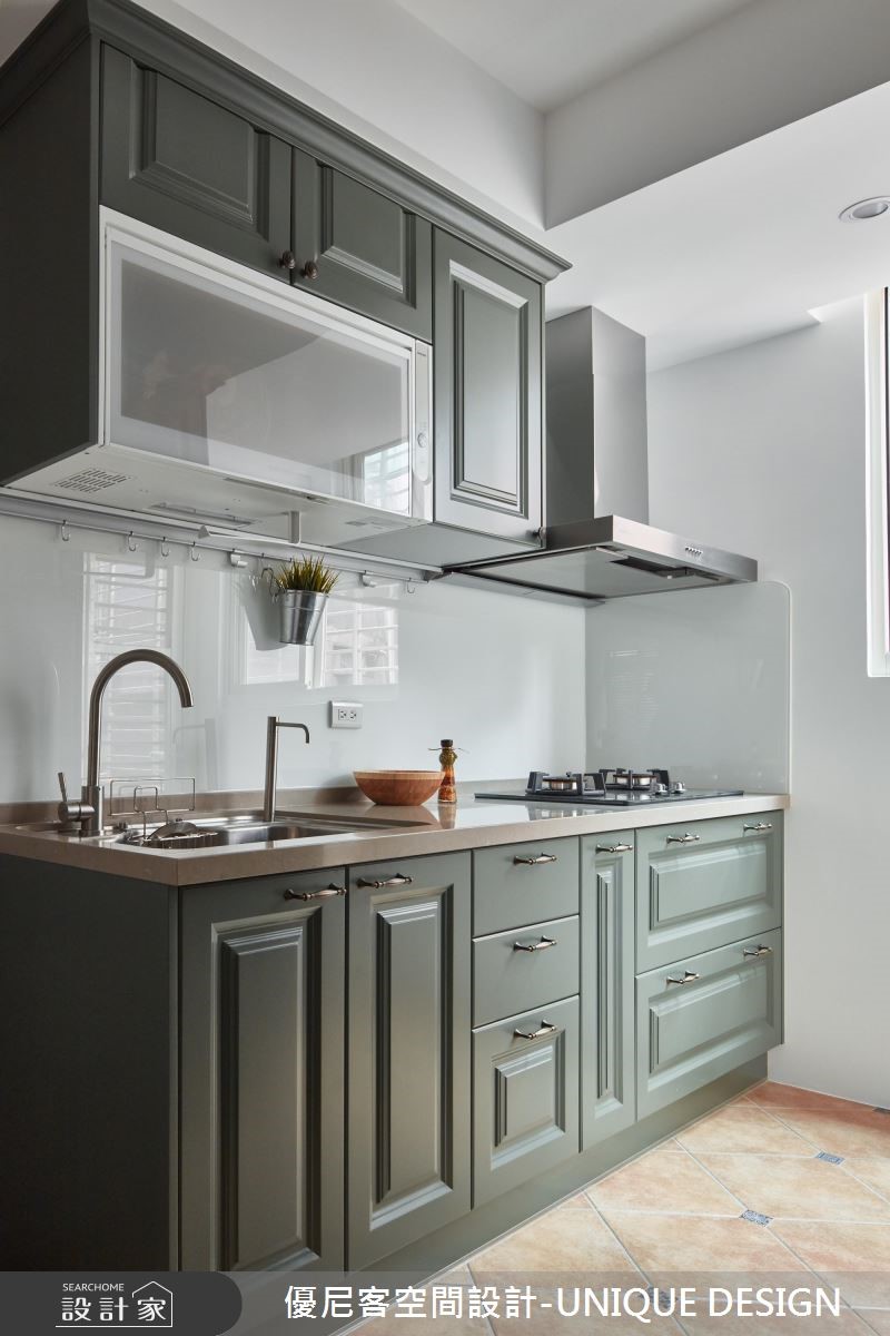 20坪中古屋(5~15年)＿鄉村風廚房案例圖片＿優尼客空間設計-UNIQUE DESIGN＿優尼客_21之8