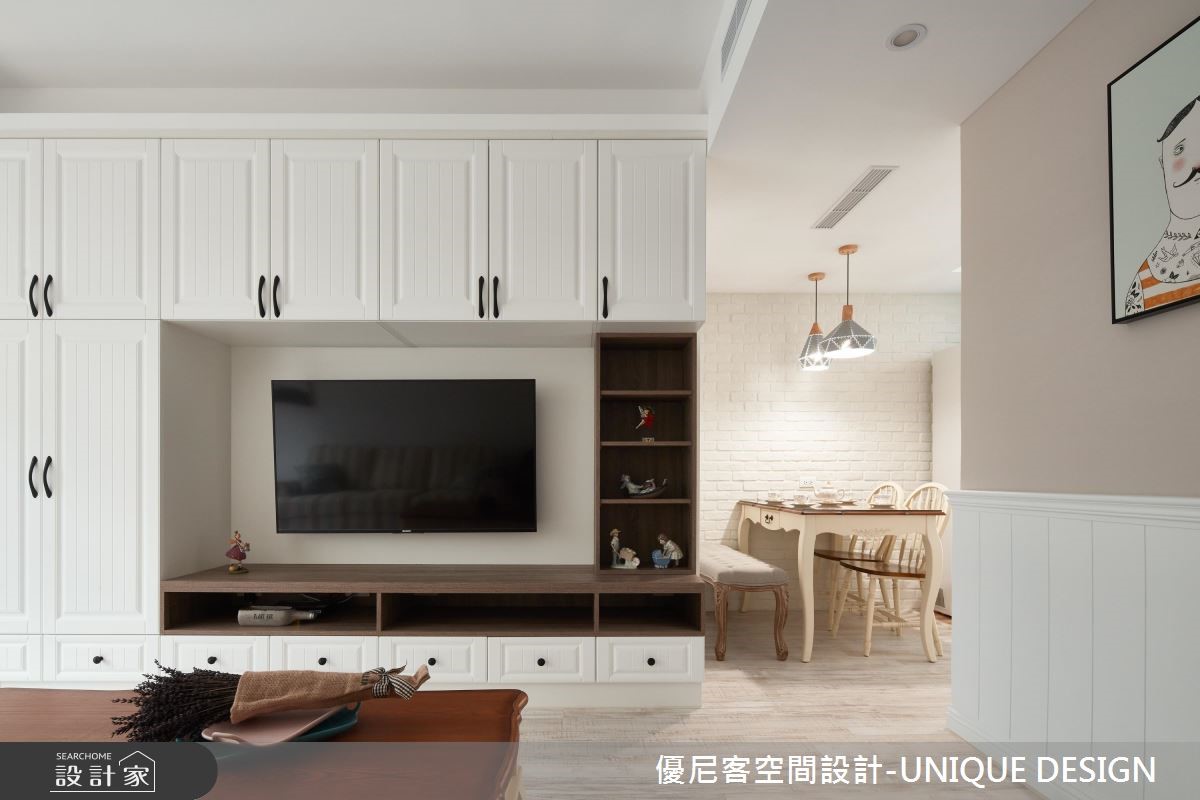 20坪中古屋(5~15年)＿鄉村風客廳案例圖片＿優尼客空間設計-UNIQUE DESIGN＿優尼客_21之5