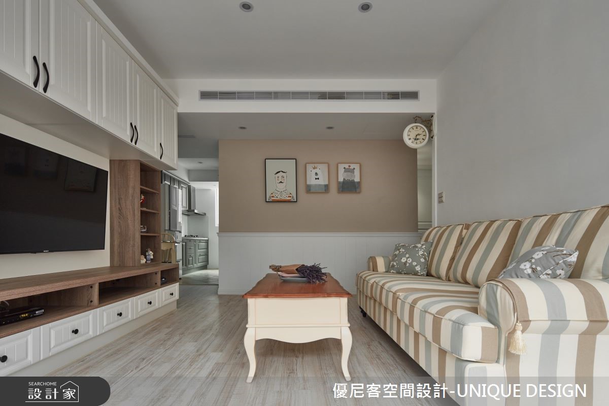 20坪中古屋(5~15年)＿鄉村風客廳案例圖片＿優尼客空間設計-UNIQUE DESIGN＿優尼客_21之4