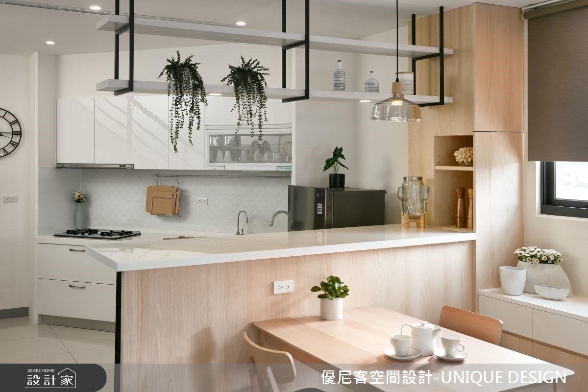 56坪新成屋(5年以下)＿北歐風廚房吧檯案例圖片＿優尼客空間設計-UNIQUE DESIGN＿優尼客_30之10