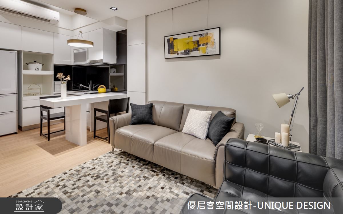 12坪新成屋(5年以下)＿簡約風客廳餐廳案例圖片＿優尼客空間設計-UNIQUE DESIGN＿優尼客_31之8