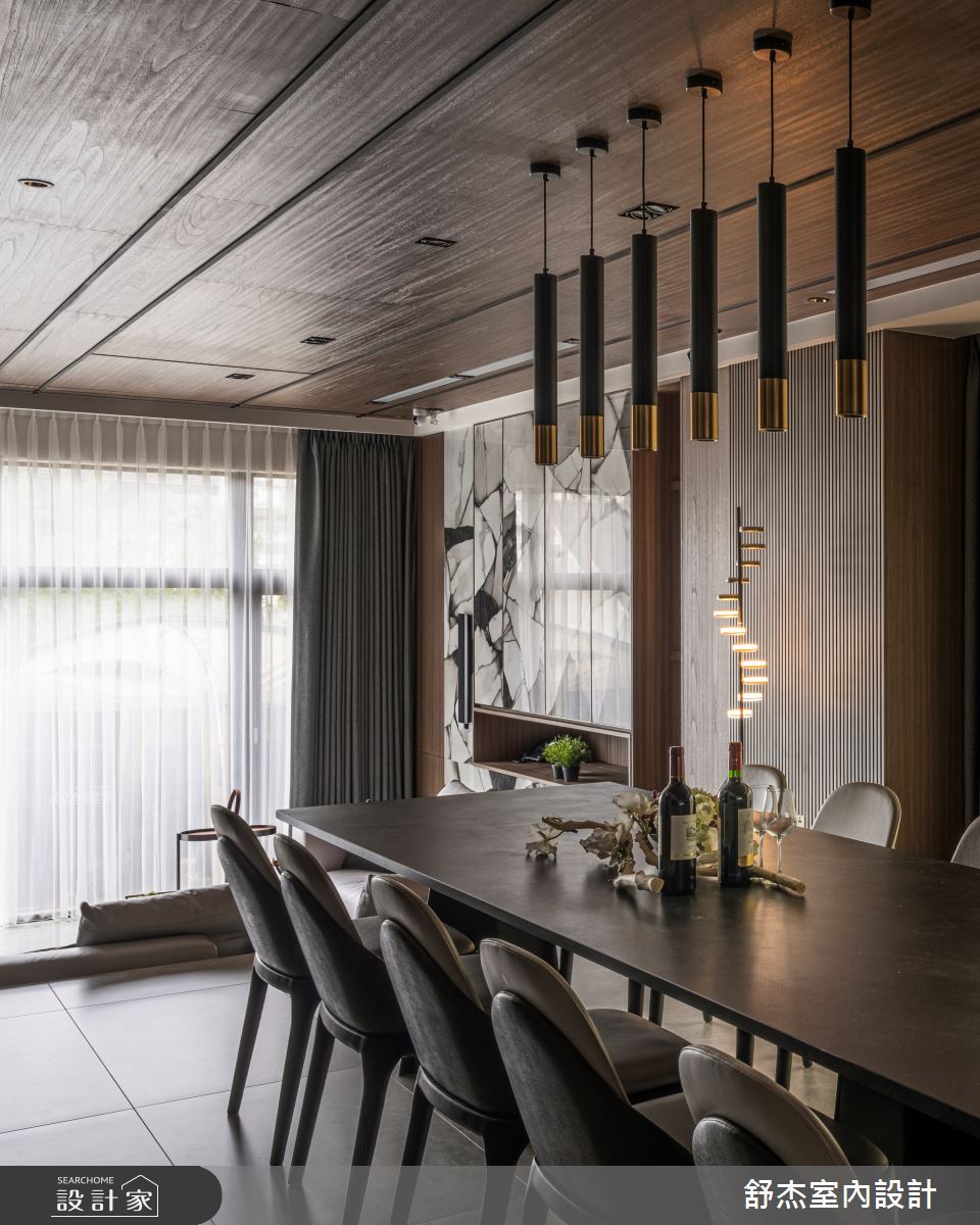 110坪中古屋(5~15年)＿現代風餐廳案例圖片＿舒杰室內裝修設計有限公司＿舒杰_山徑日和之5