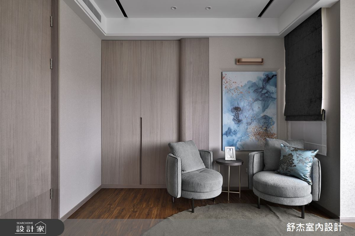 142坪新成屋(5年以下)＿現代風案例圖片＿舒杰室內裝修設計有限公司＿舒杰_輕奢‧水色四季百坪豪宅之18