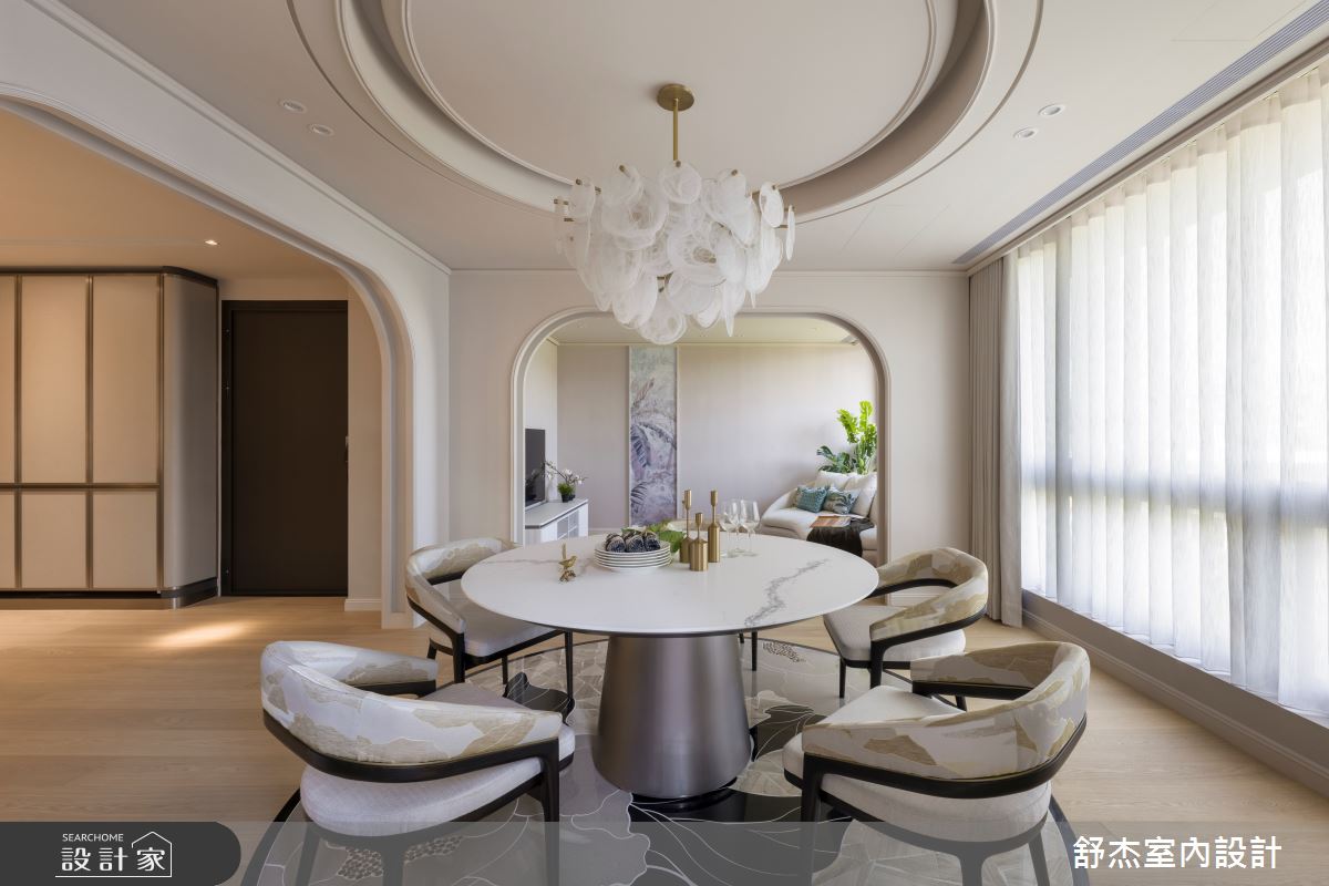 45坪中古屋(5~15年)＿現代風客廳餐廳案例圖片＿舒杰室內裝修設計有限公司＿舒杰_05之4