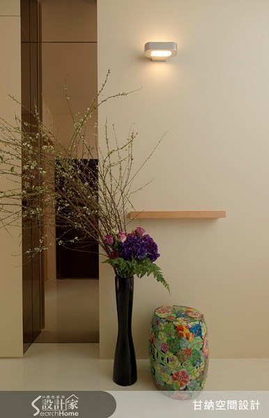 16坪新成屋(5年以下)＿混搭風玄關案例圖片＿甘納空間設計＿甘納_03之2