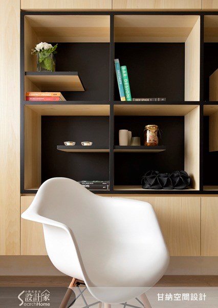 28坪新成屋(5年以下)＿休閒風書房案例圖片＿甘納空間設計＿甘納_07之16
