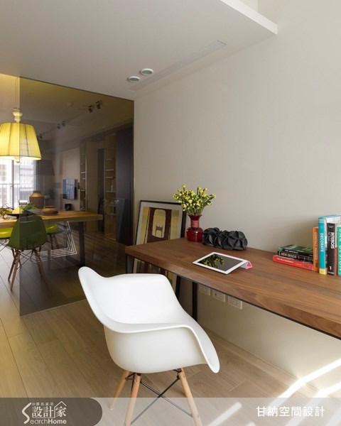 28坪新成屋(5年以下)＿休閒風書房案例圖片＿甘納空間設計＿甘納_07之12